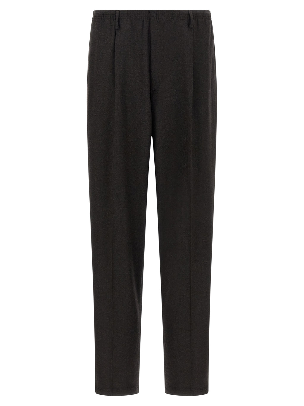 CELLAR DOOR Brown Wool Casual Pants