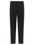 CELLAR DOOR Brown Wool Casual Pants