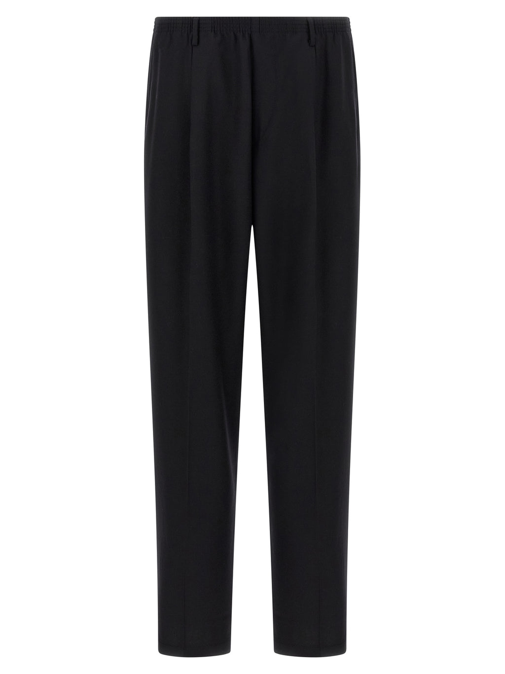 CELLAR DOOR Black Wool Casual Pants