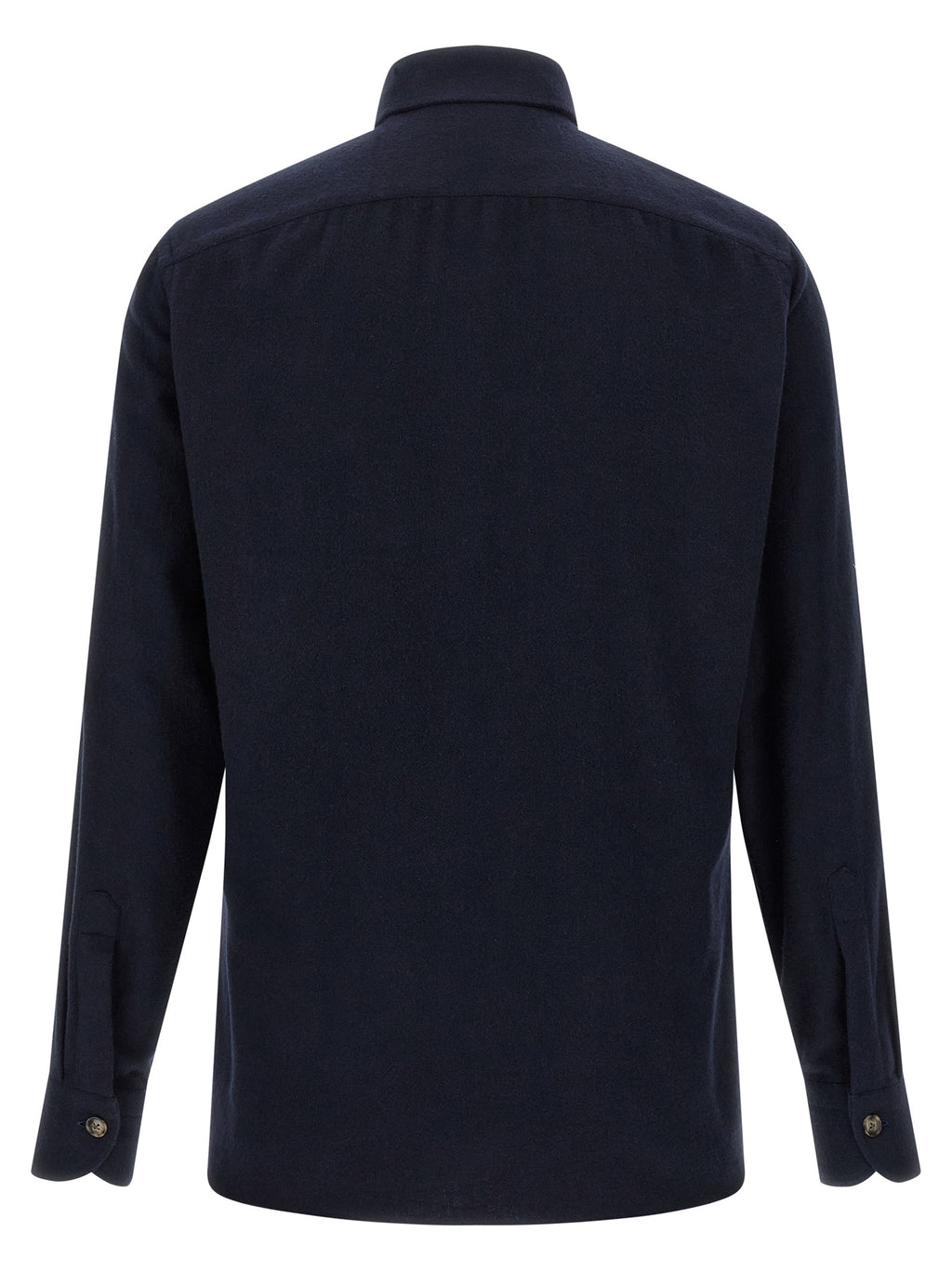 BORRIELLO Blue Cotton Blouse