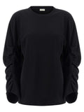 Dries Van Noten Black Cotton Long Sleeve T-Shirt