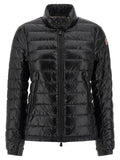Chaqueta larga de poliamida negra Moncler Grenoble