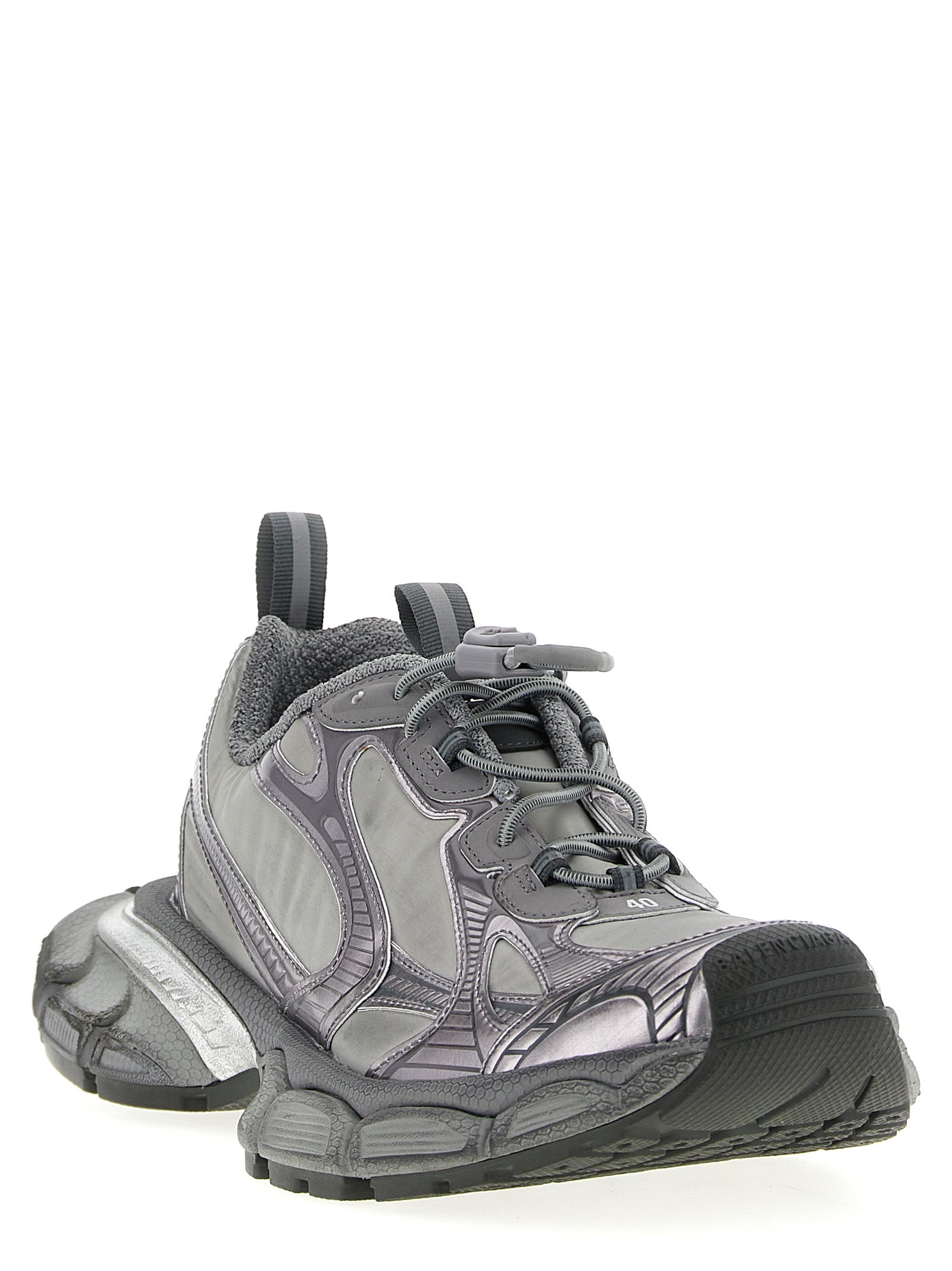 Zapatillas deportivas Balenciaga de poliéster gris