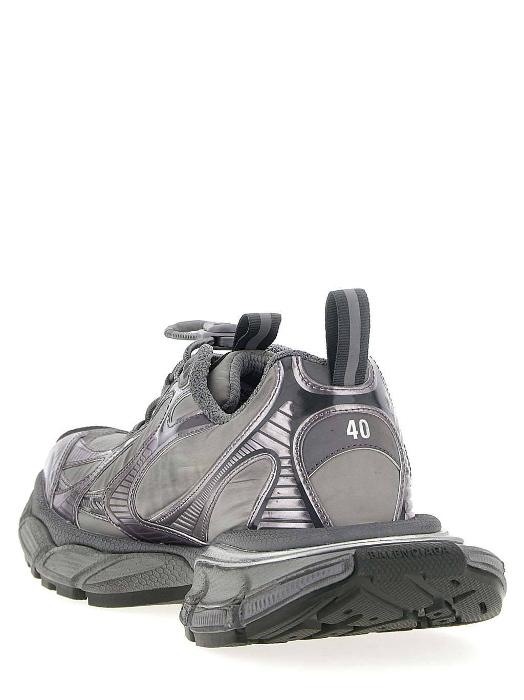 Zapatillas deportivas Balenciaga de poliéster gris