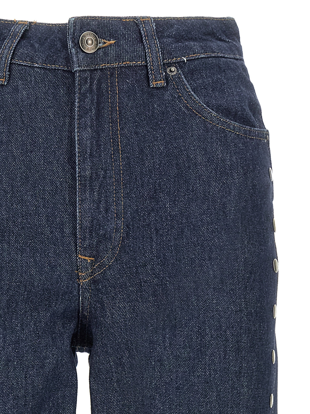ROTATE BIRGER CHRISTENSEN Blue Cotton Jeans Denim