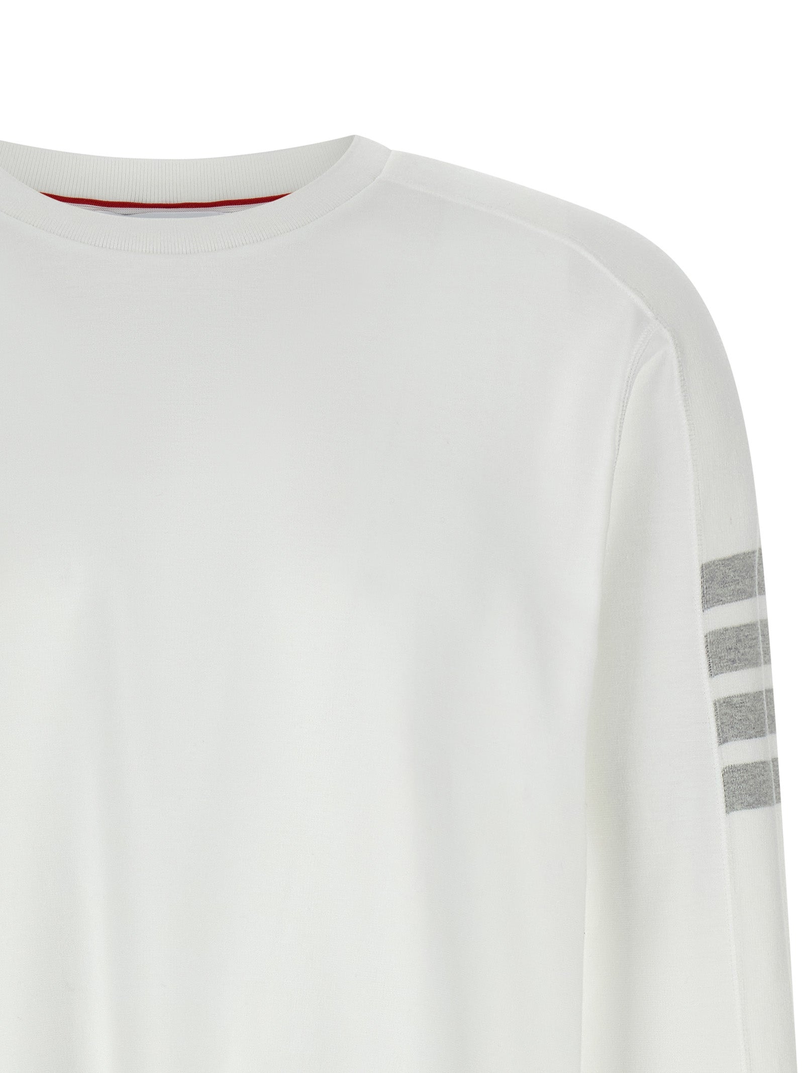 Camiseta Thom Browne de algodón blanco