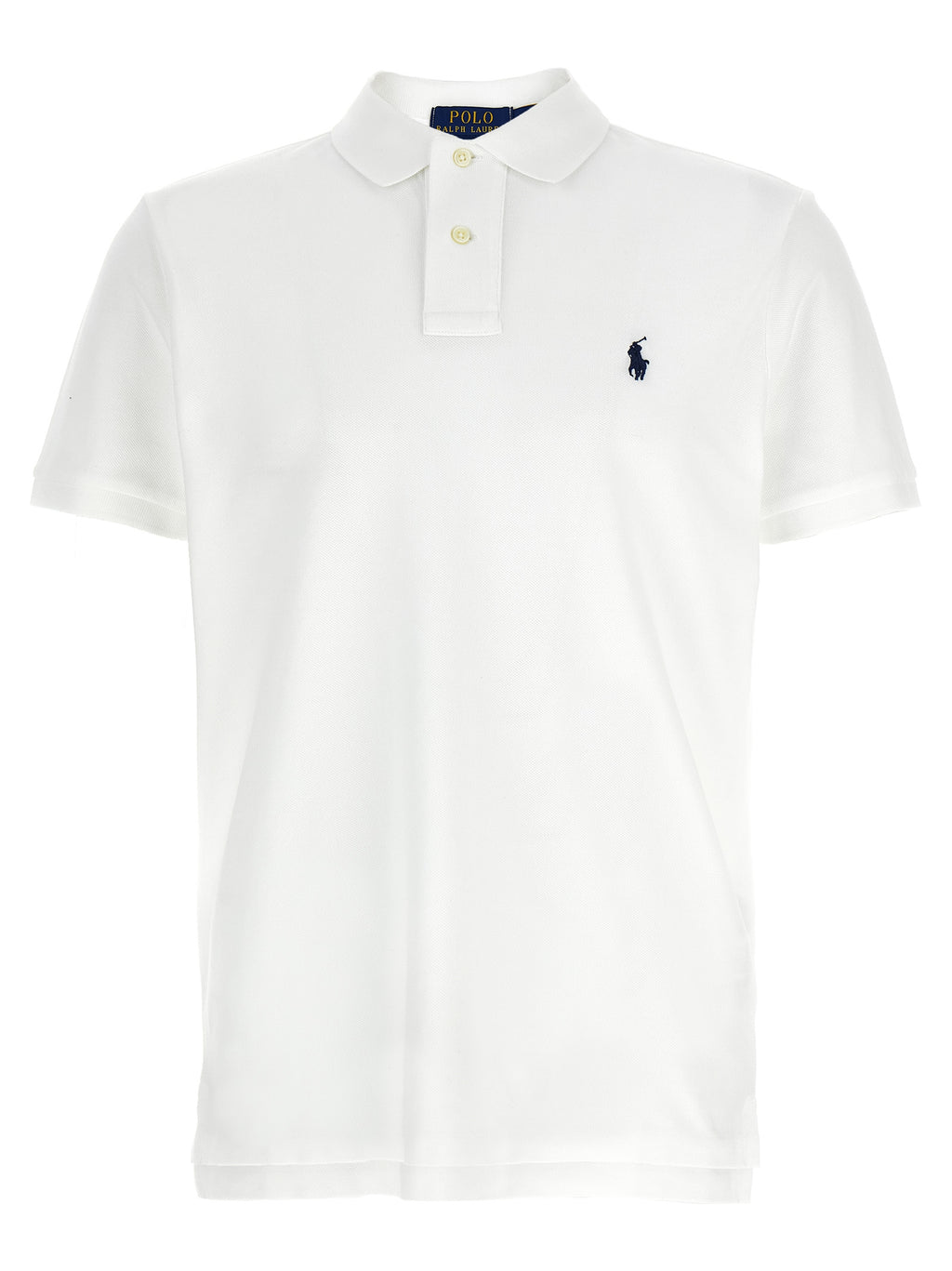 Polo Ralph Lauren White Cotton Polo Shirt