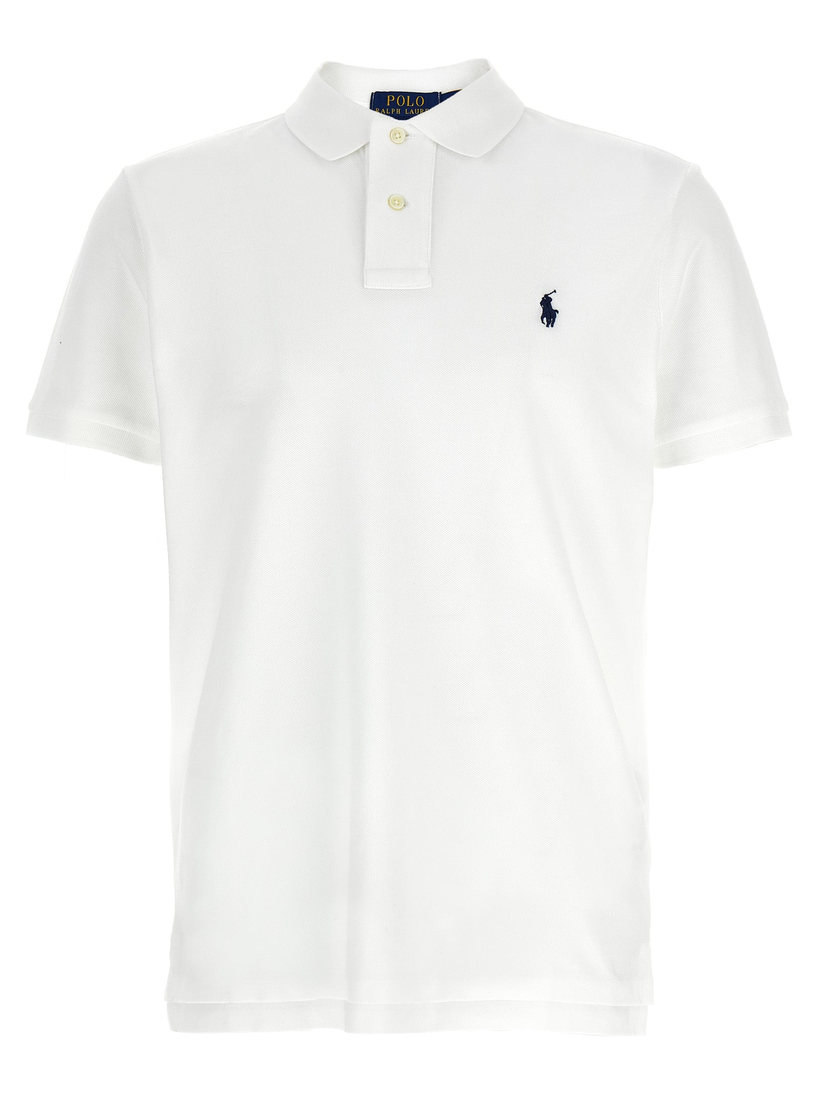 Polo Ralph Lauren White Cotton Polo Shirt