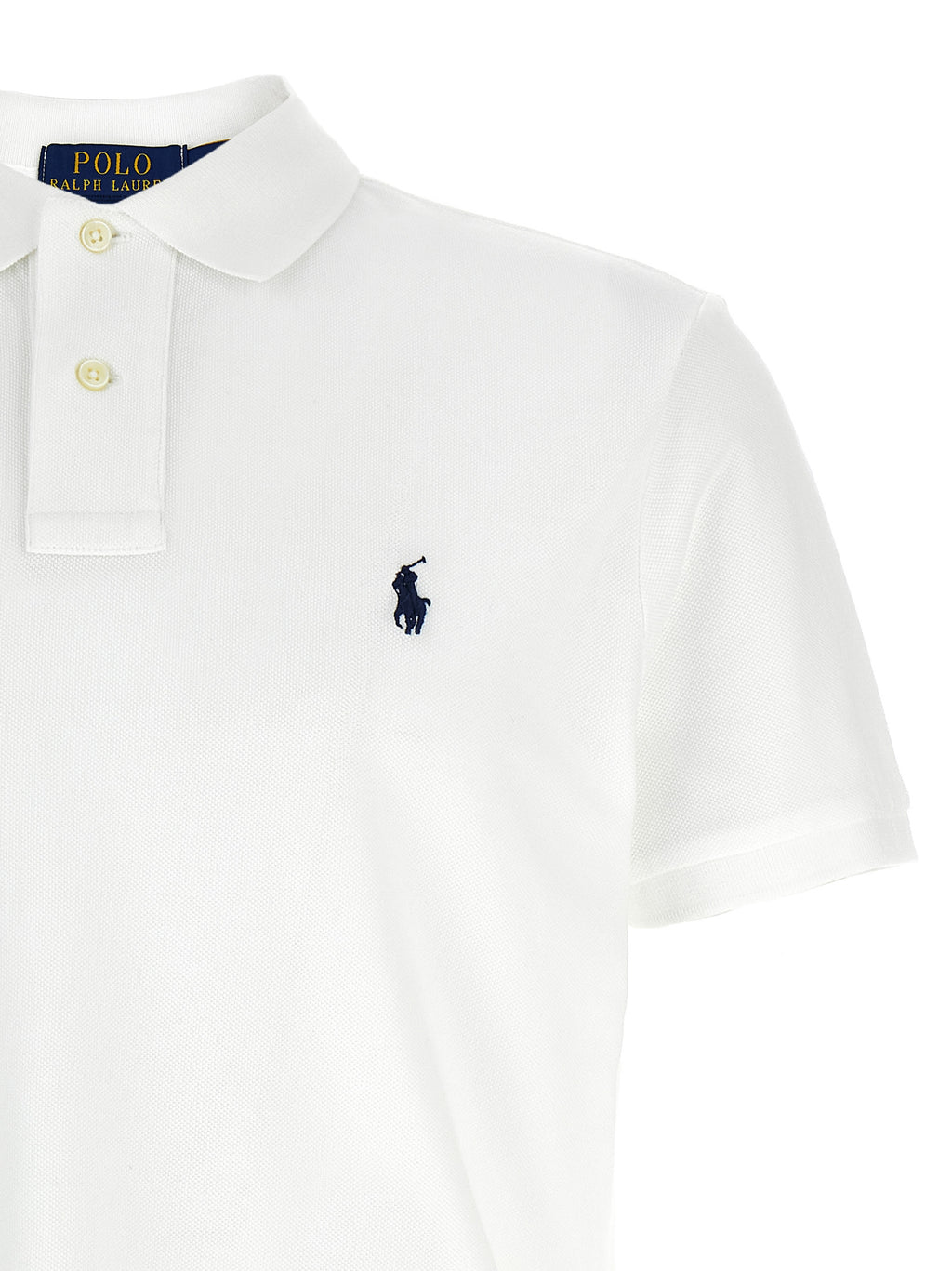 Polo Ralph Lauren White Cotton Polo Shirt