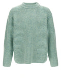 SÉFR Blue Marabou Cardigan