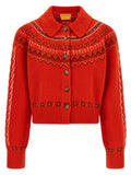 Guest in Residence Multicolor Wool Cardigan