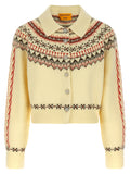 Guest in Residence Multicolor Wool Cardigan