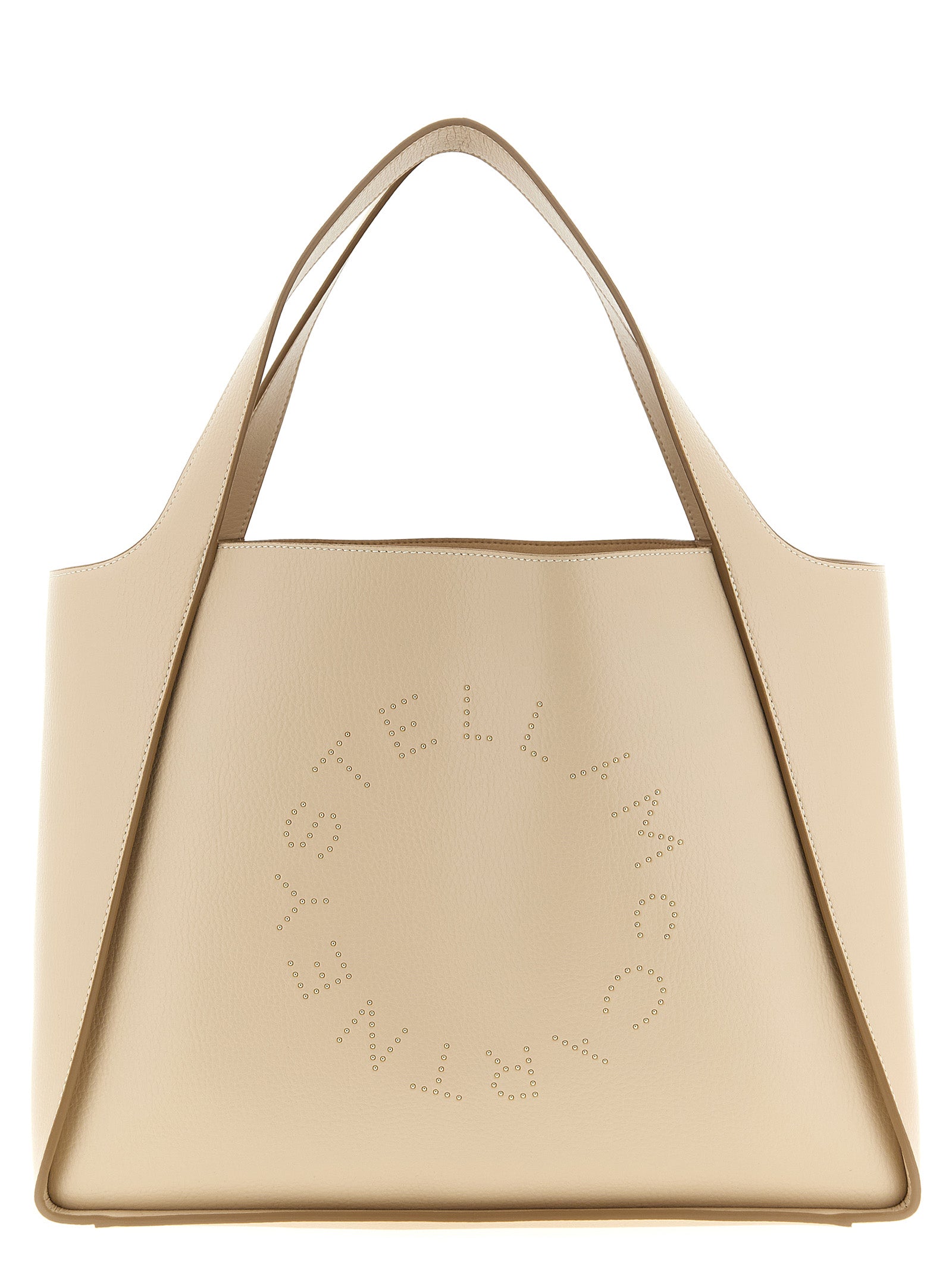 Bolso tote Stella McCartney de poliamida beige
