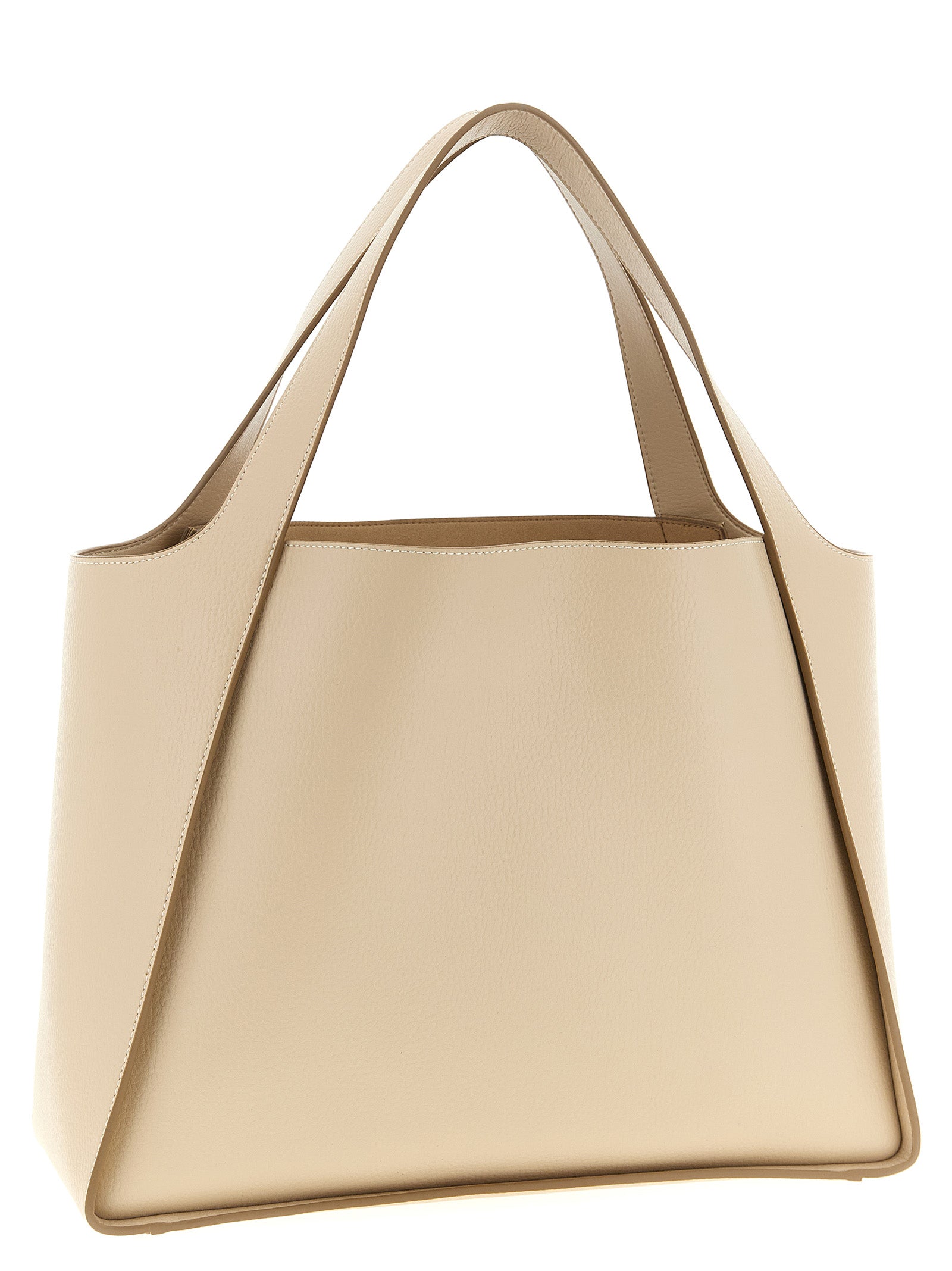 Bolso tote Stella McCartney de poliamida beige