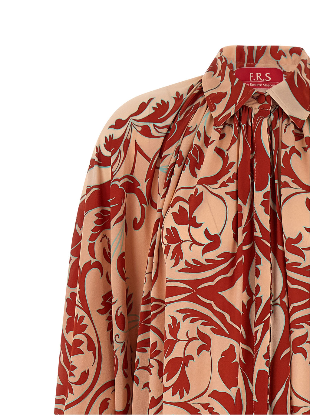 F.R.S. - FOR RESTLESS SLEEPERS Multicolor Silk Long Dress