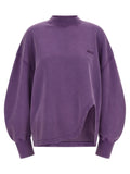 La sudadera Attico morada de algodón