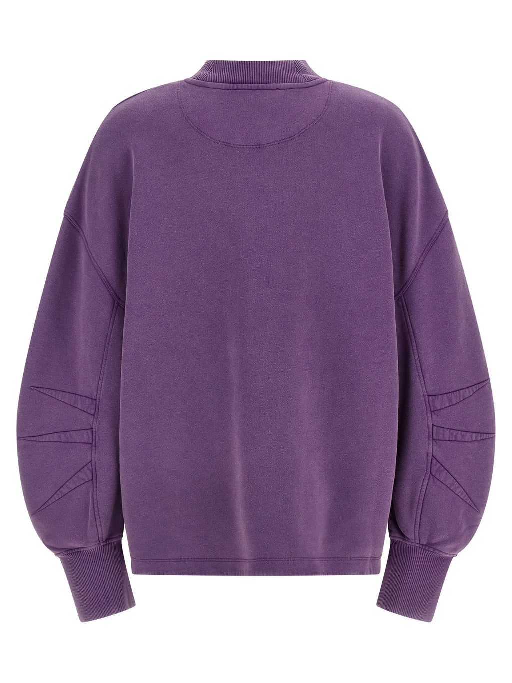La sudadera Attico morada de algodón