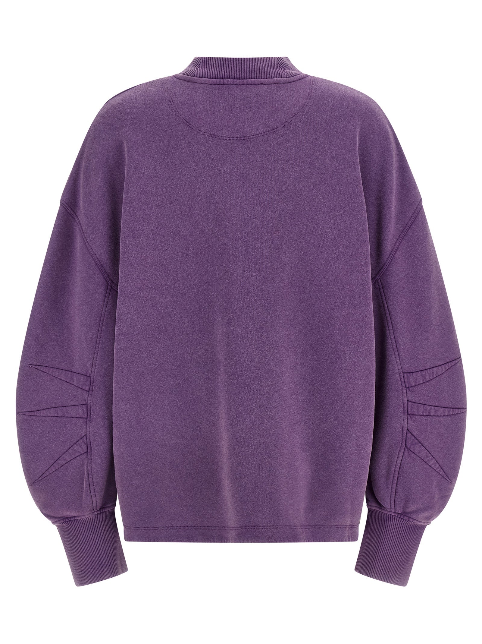 La sudadera Attico morada de algodón