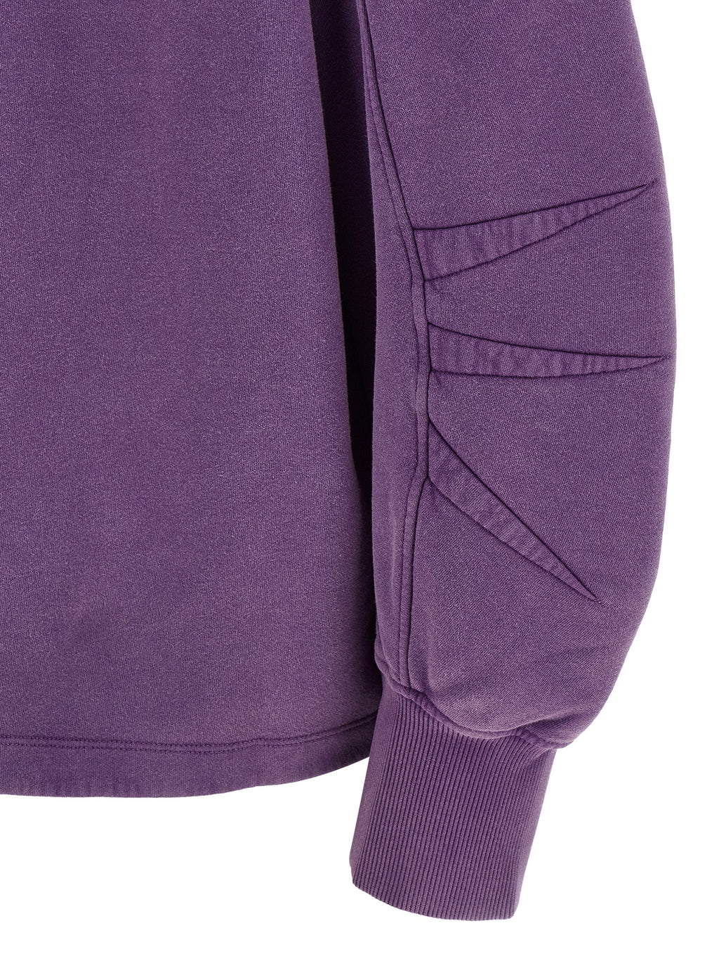 La sudadera Attico morada de algodón