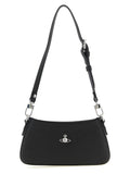 Bolso de hombro Vivienne Westwood de polietileno negro