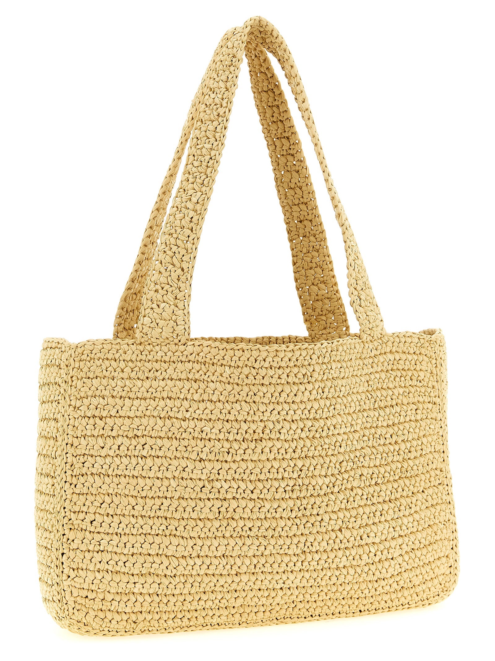 Bolso tote Valentino Garavani de viscosa blanca