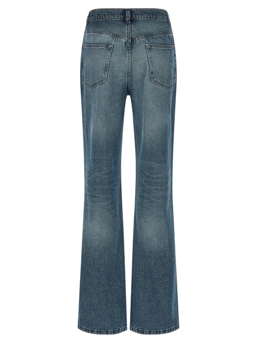 A.P.C. Jeans Acampanados Azules de Algodón