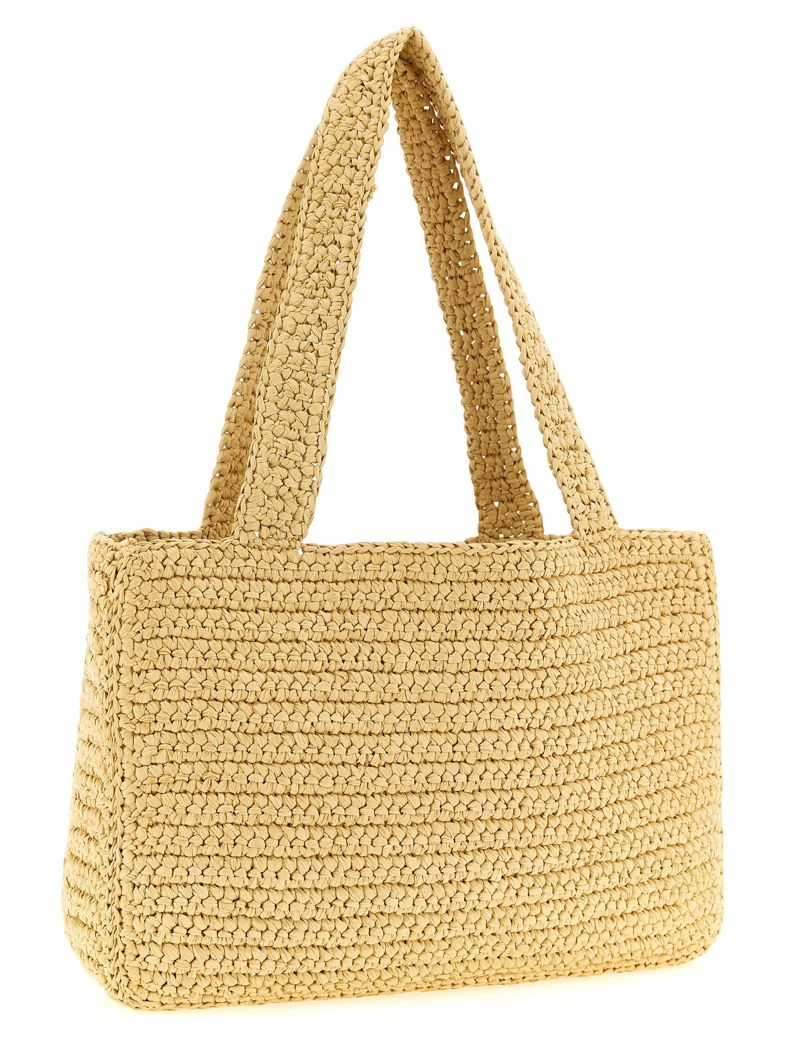 Bolso Tote Valentino Garavani de Viscosa Beige