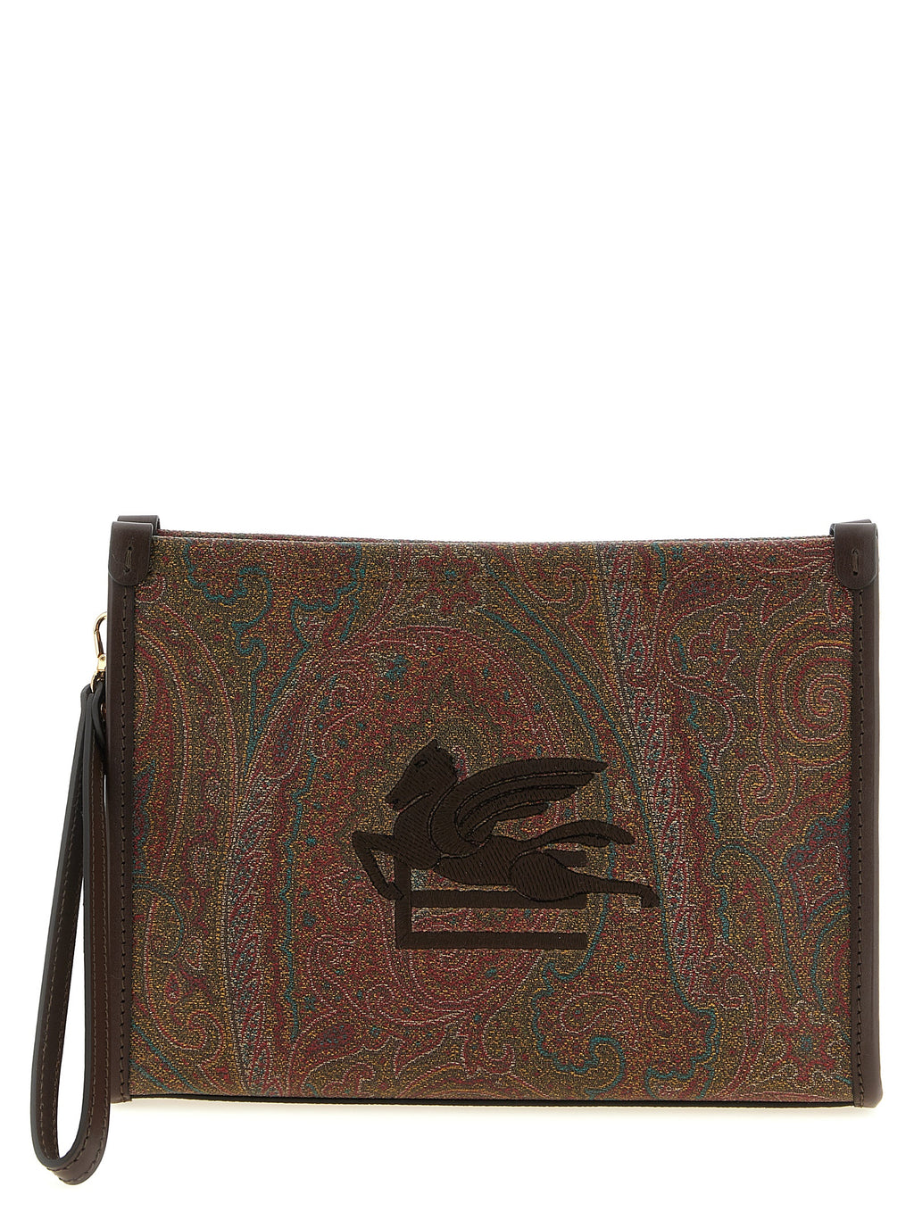 Bolso de mano Etro de algodón multicolor