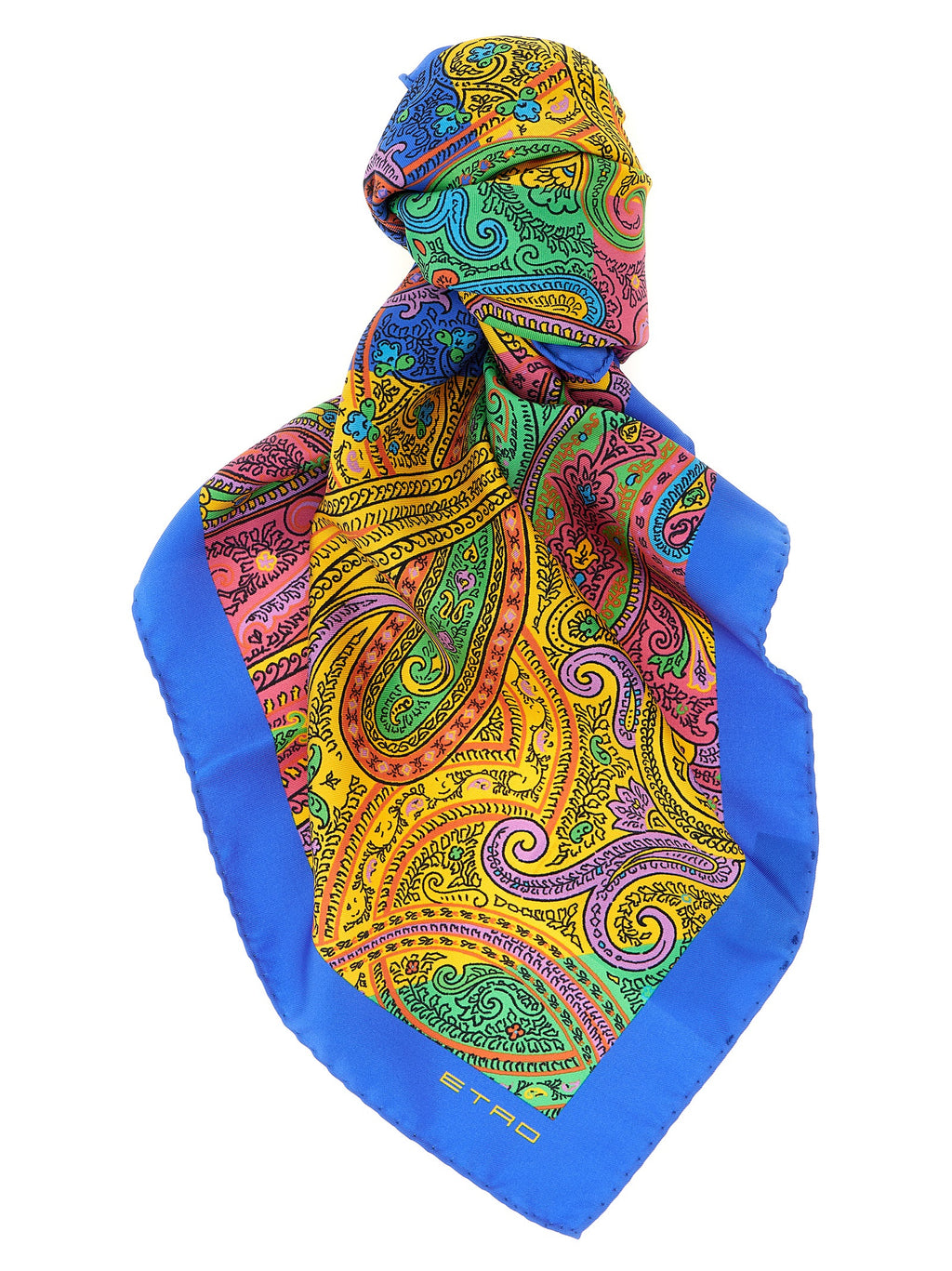 Pañuelo de seda multicolor Etro