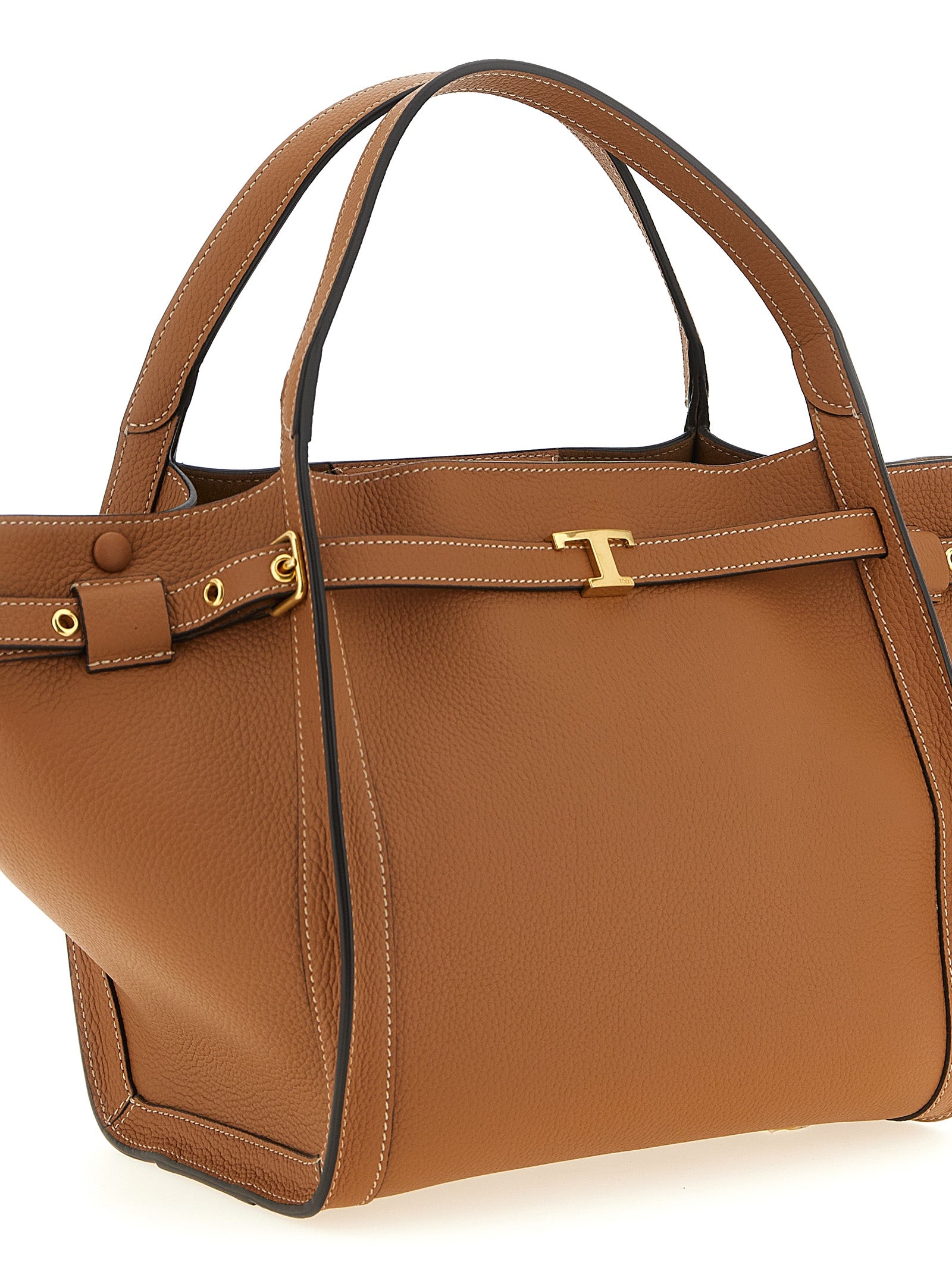 Bolso tote Tod's de piel de becerro marrón