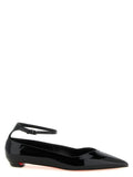 Zapatillas de ballet Christian Louboutin de piel de becerro negra