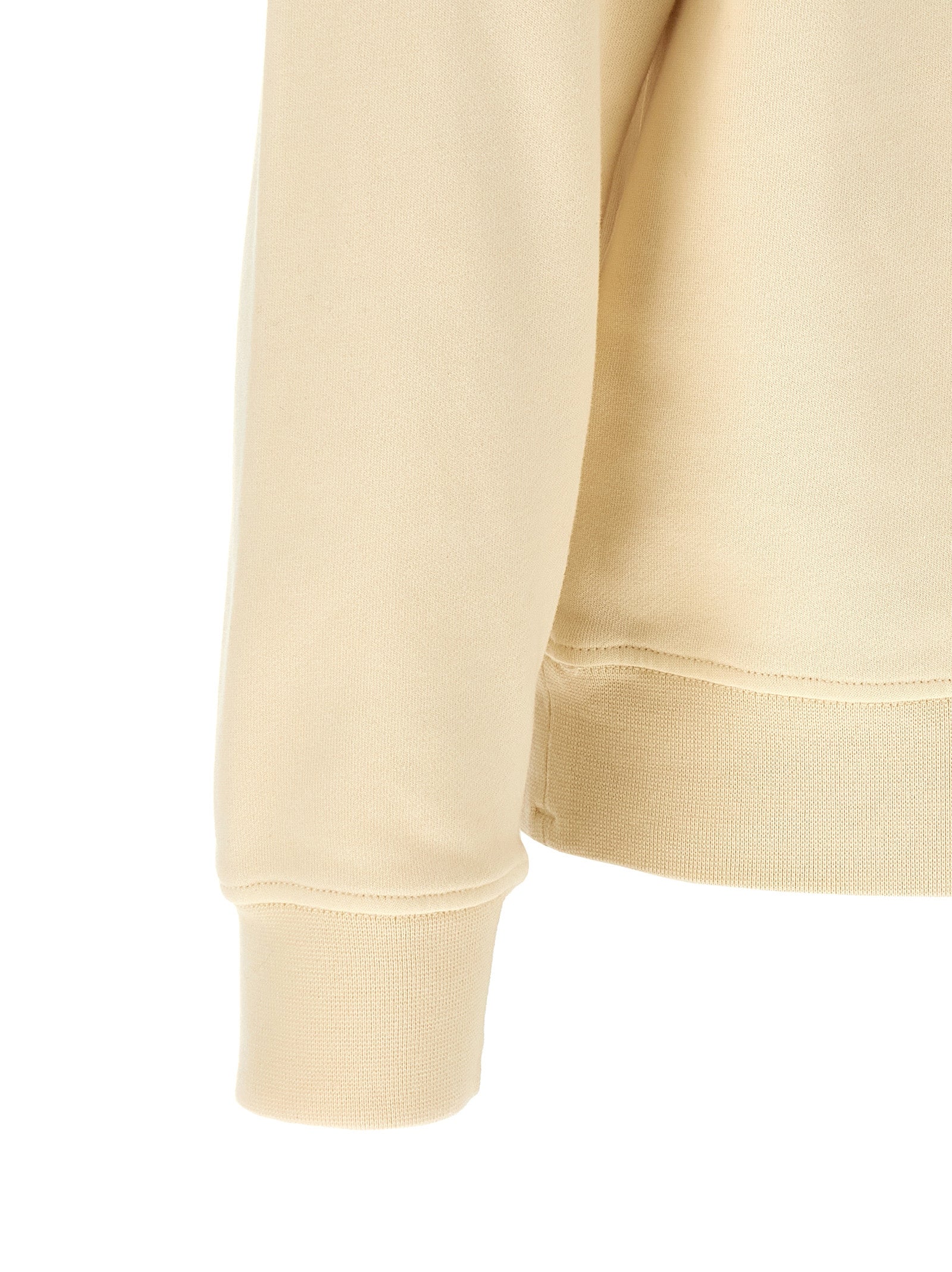 Sudadera de algodón beige Stone Island