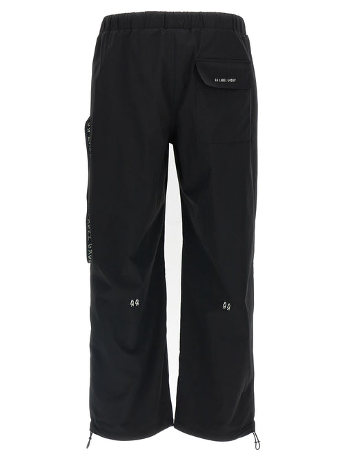 Pantalón deportivo 44 Label Group de poliamida negra