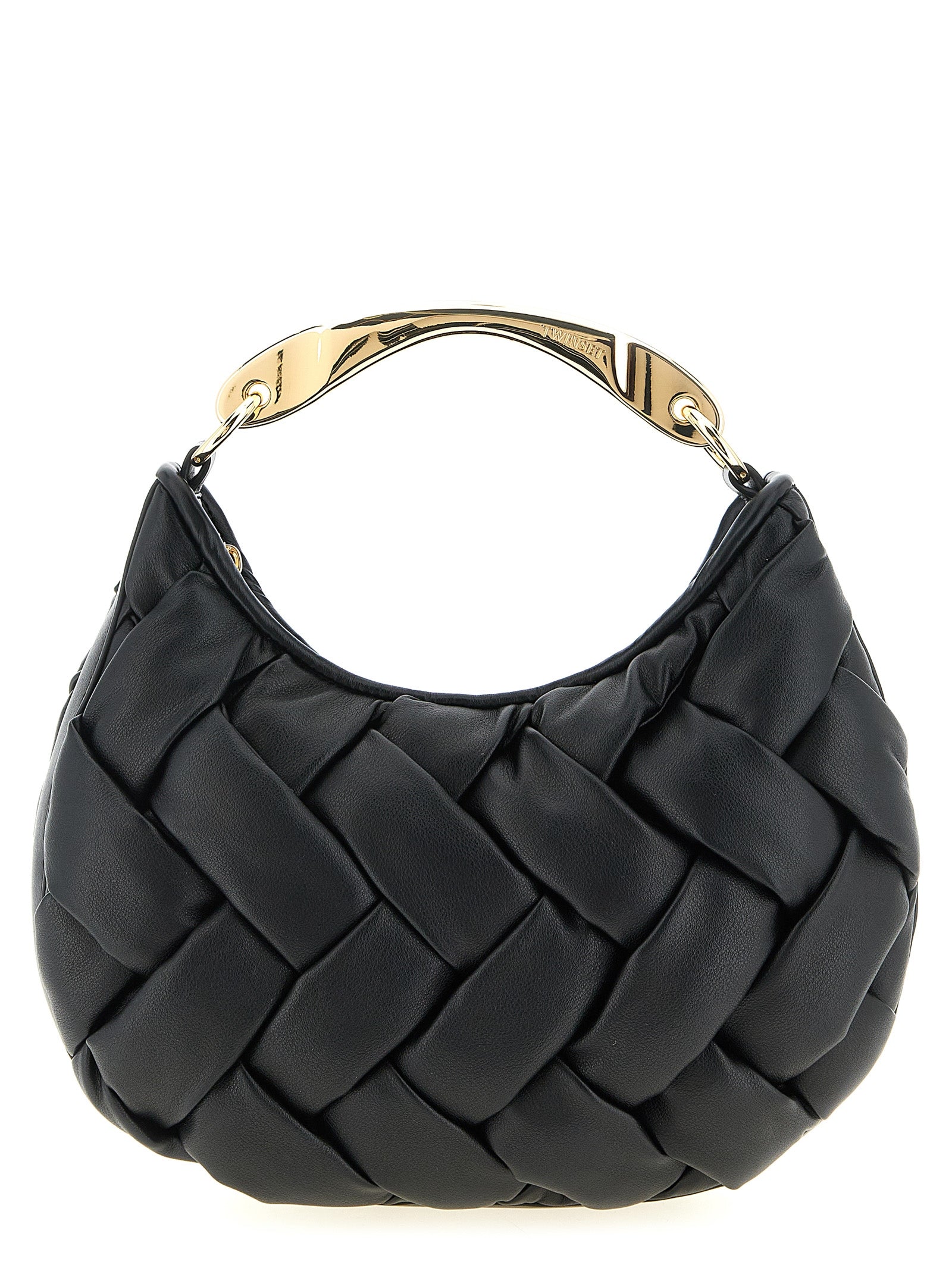 Bolso de mano Twinset de polietileno negro