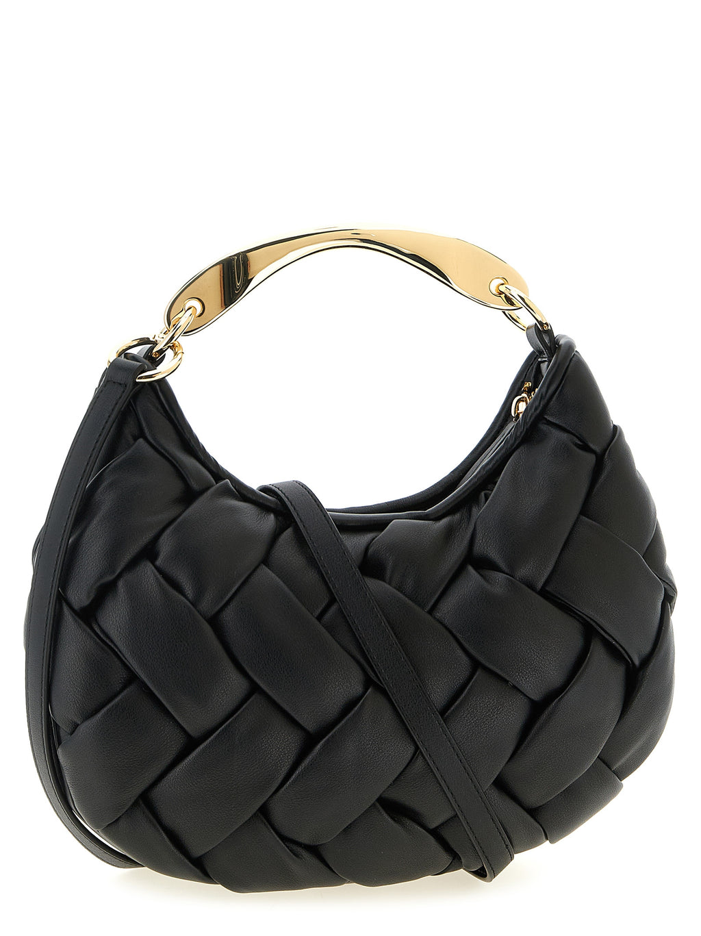Bolso de mano Twinset de polietileno negro