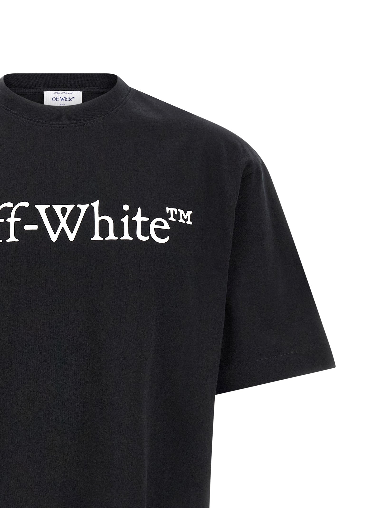 Camiseta de algodón bicolor Off-White