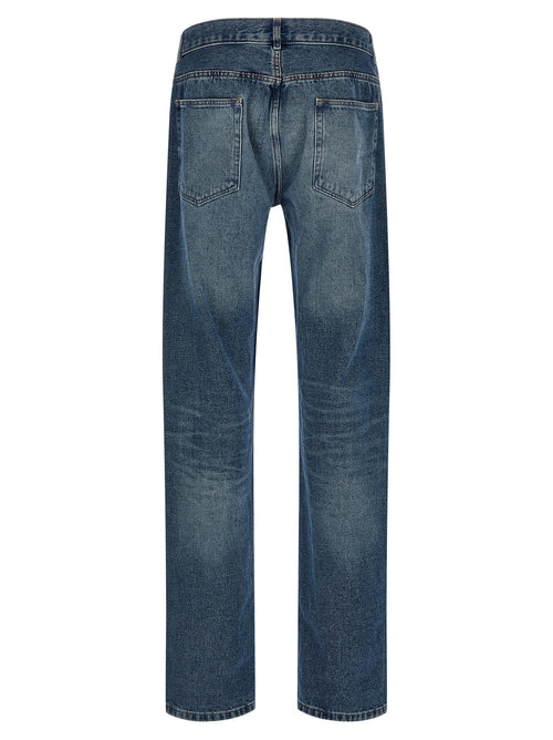 A.P.C. Jeans rectos de algodón azul