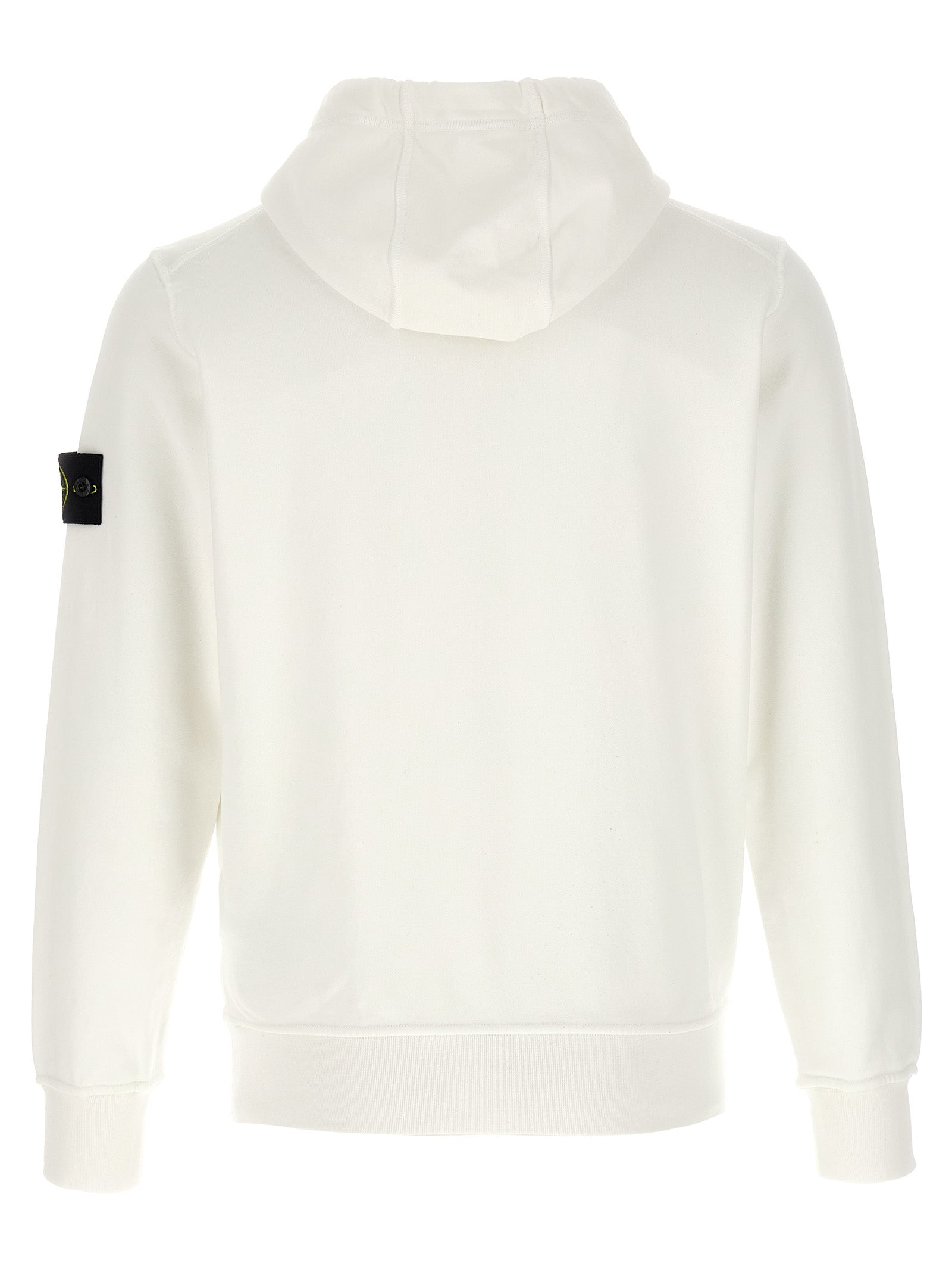 Sudadera de algodón blanca Stone Island