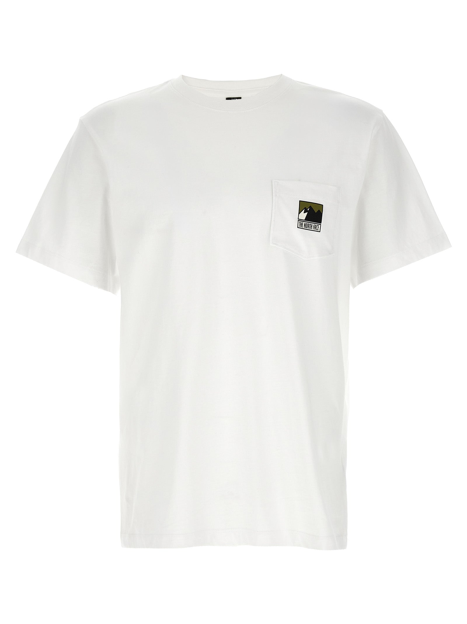 Camiseta de algodón blanca The North Face