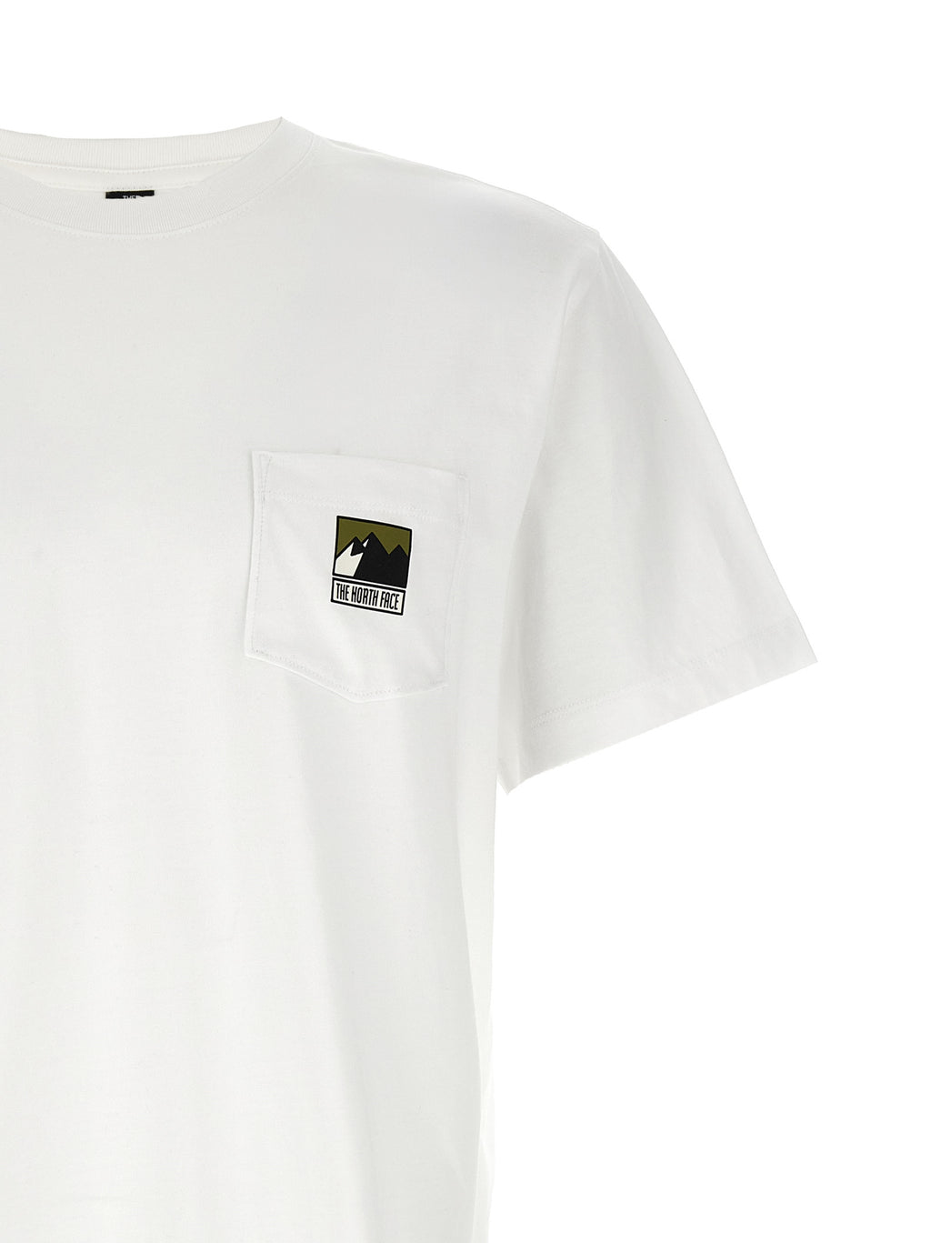 Camiseta de algodón blanca The North Face