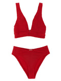 Bikini multicolor de poliamida Hunza G