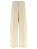 THELATEST White Cotton Casual Pants