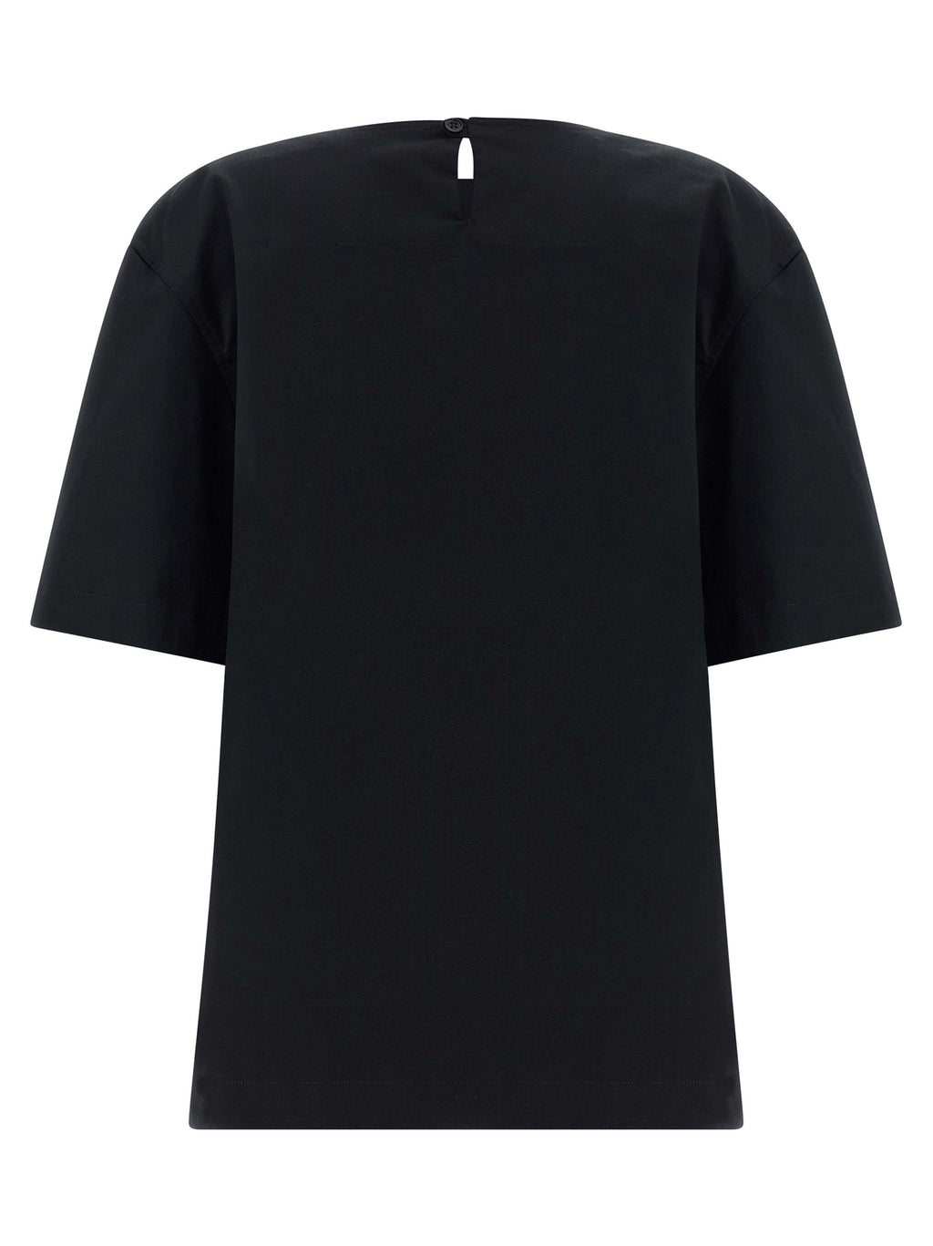 THELATEST Black Cotton T-Shirt