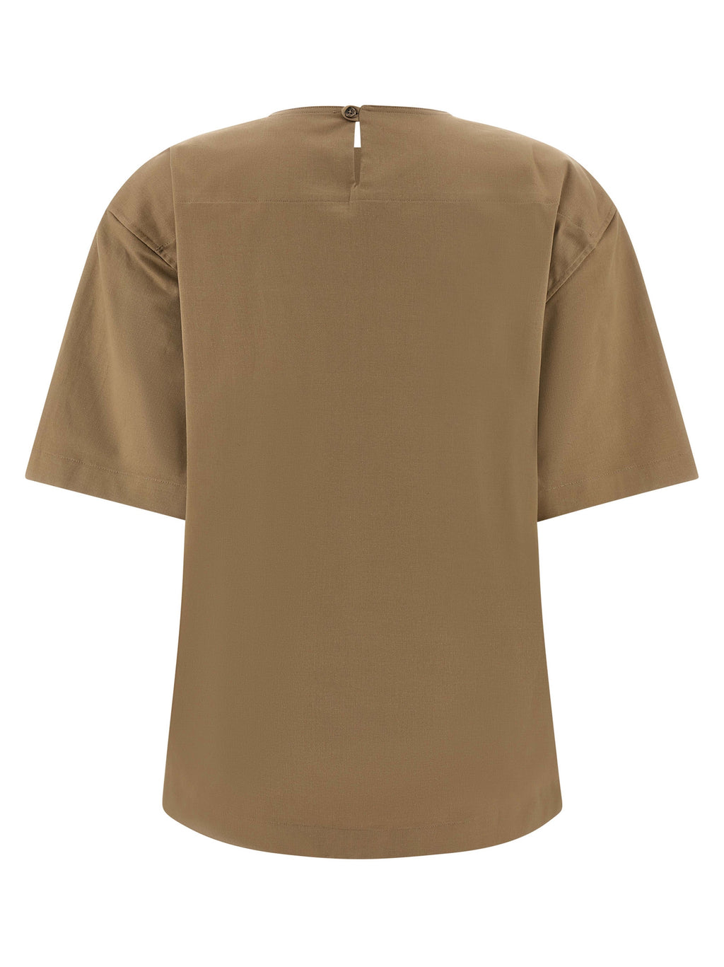 THELATEST Brown Cotton T-Shirt