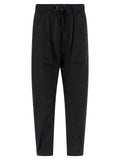 Thom Krom Black Cotton Athletic Pants