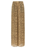 The Andamane Beige Polyester Pants