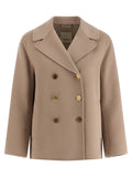 'S Max Mara Beige Virgin Wool Blazer