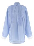 MAISON JEJIA Blue Cotton Blouse