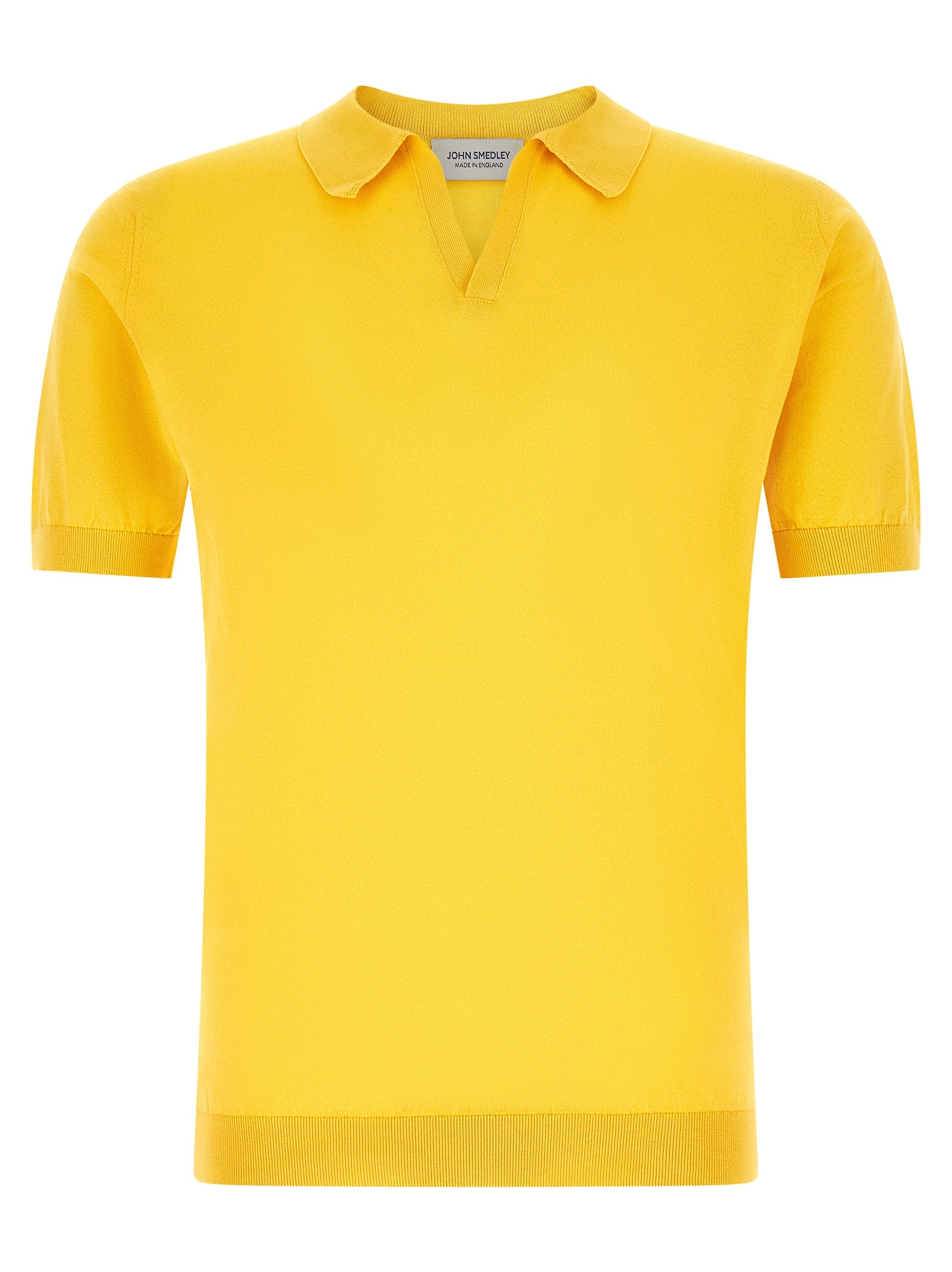 JOHN SMEDLEY Bicolor Cotton Polo Shirt