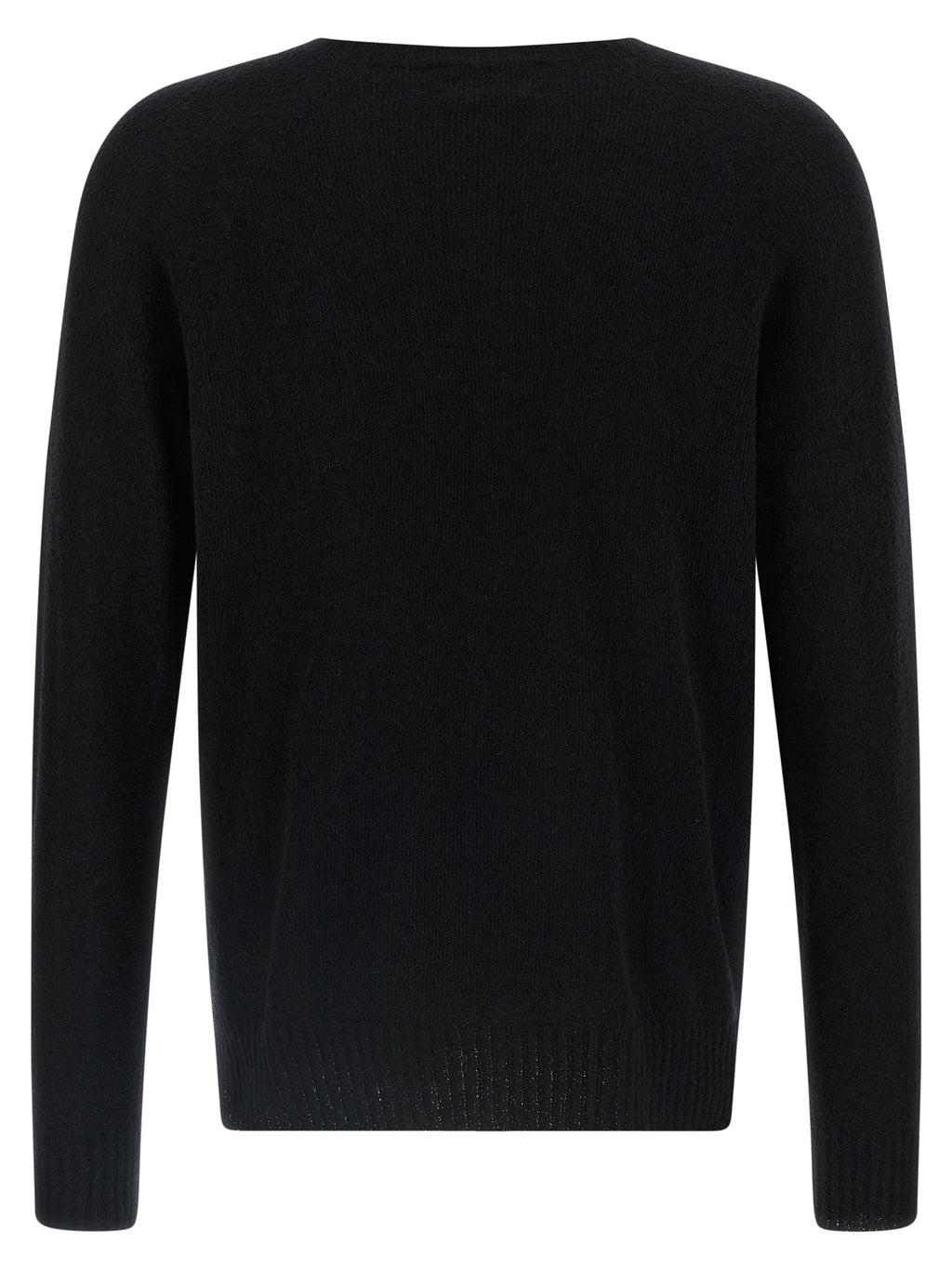 MA'RY'YA Black Cotton Cardigan